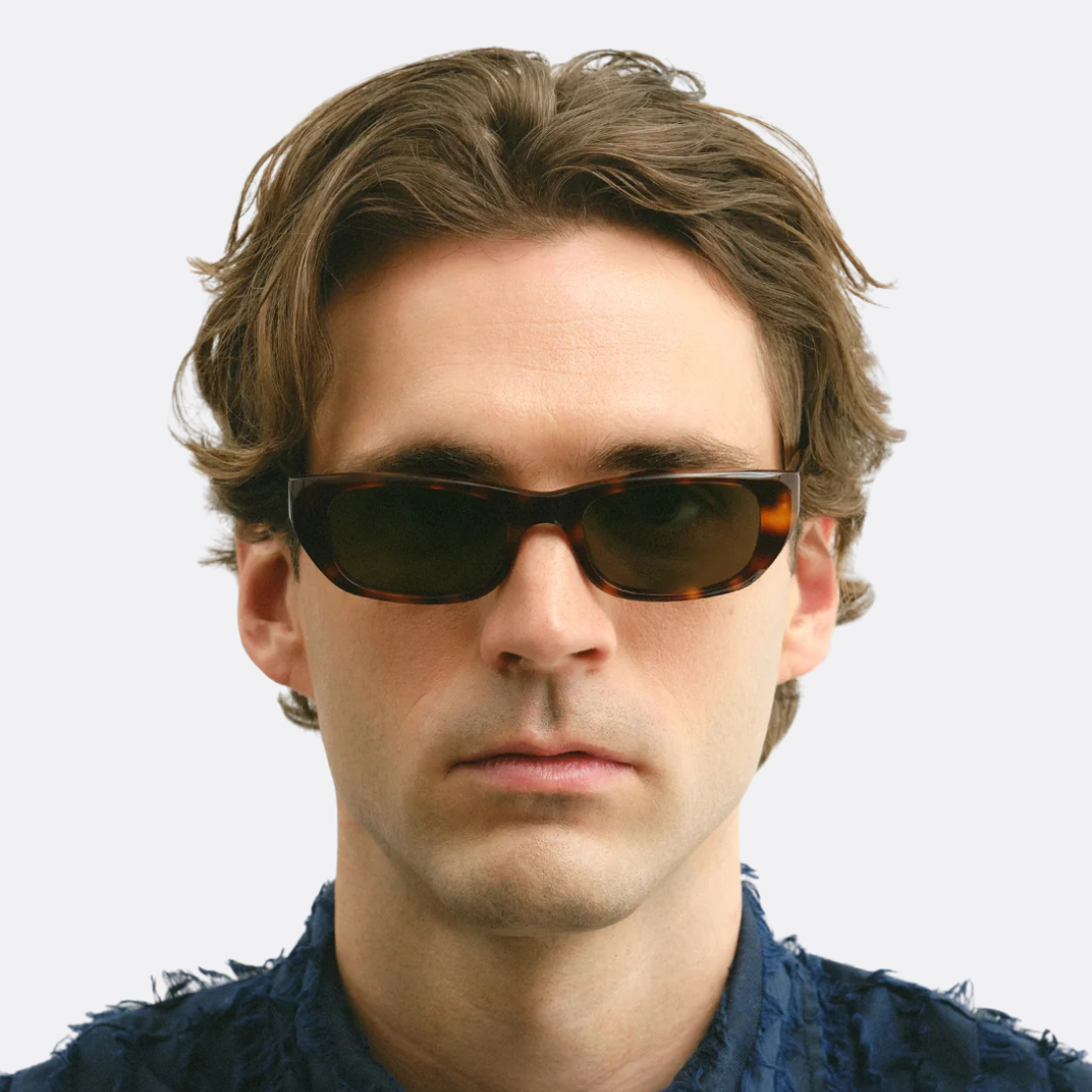 <PRODUCTTITLE> in Brown by Corlin Eyewear.