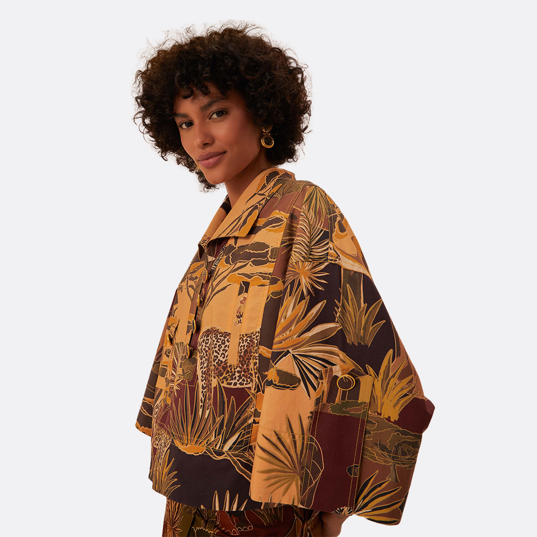 <PRODUCTTITLE> in Brown by FARM RIO.