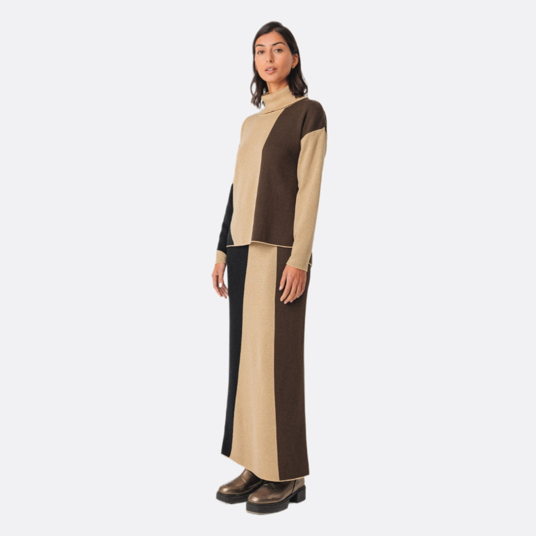 <PRODUCTTITLE> in Beige by SKFK.