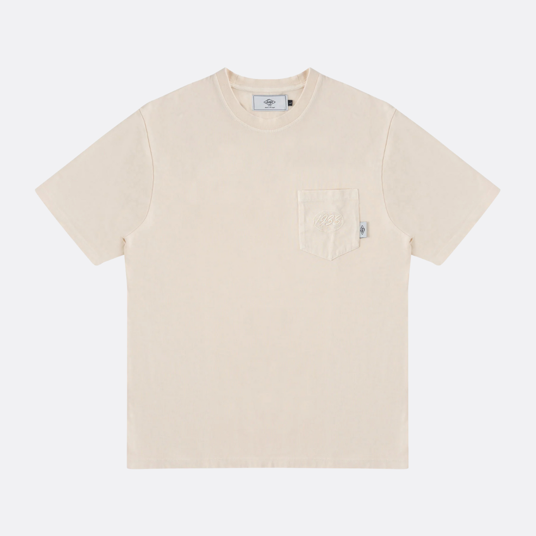 Sanjo Camiseta de bolsillo de 1933 Match // ECRU