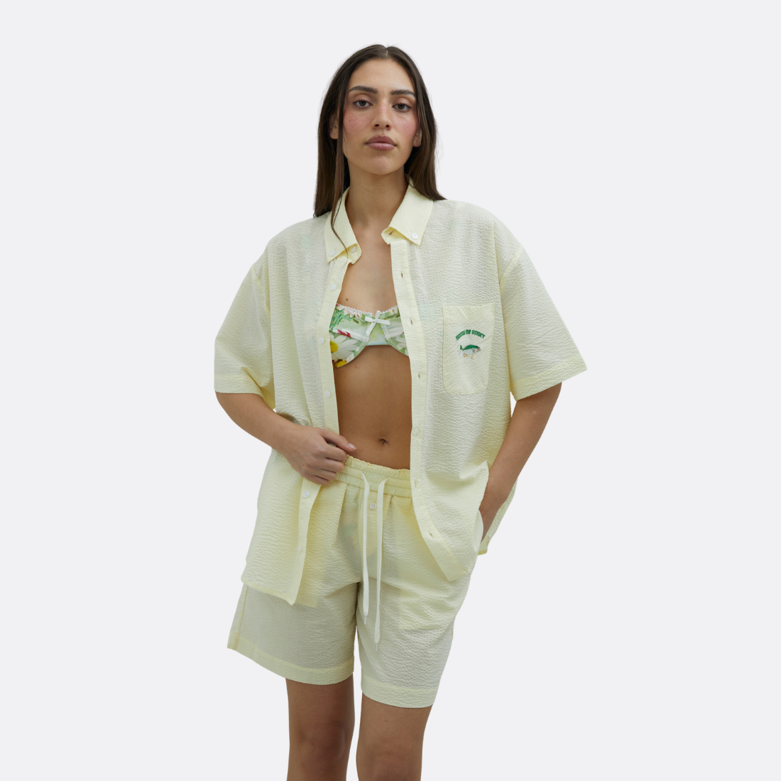 <PRODUCTTITLE> in Yellow by House of Sunny.