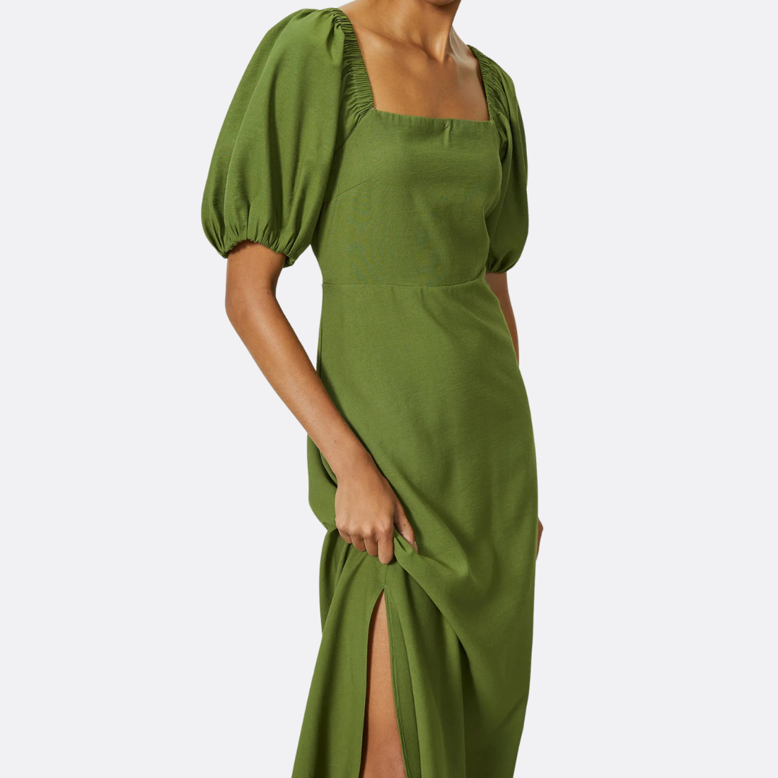 <PRODUCTTITLE> in Green by Shoulder.
