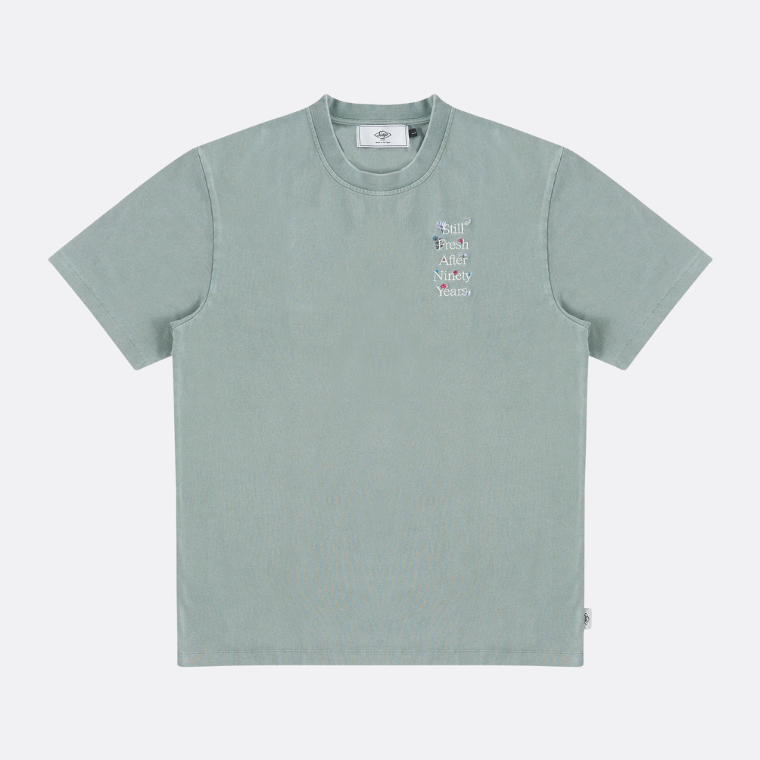Sanjo Verblasst noch frisches T-Shirt // Flasche