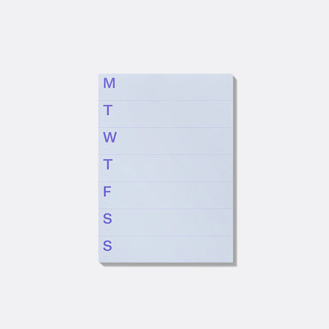 Medium Weekly Notepad