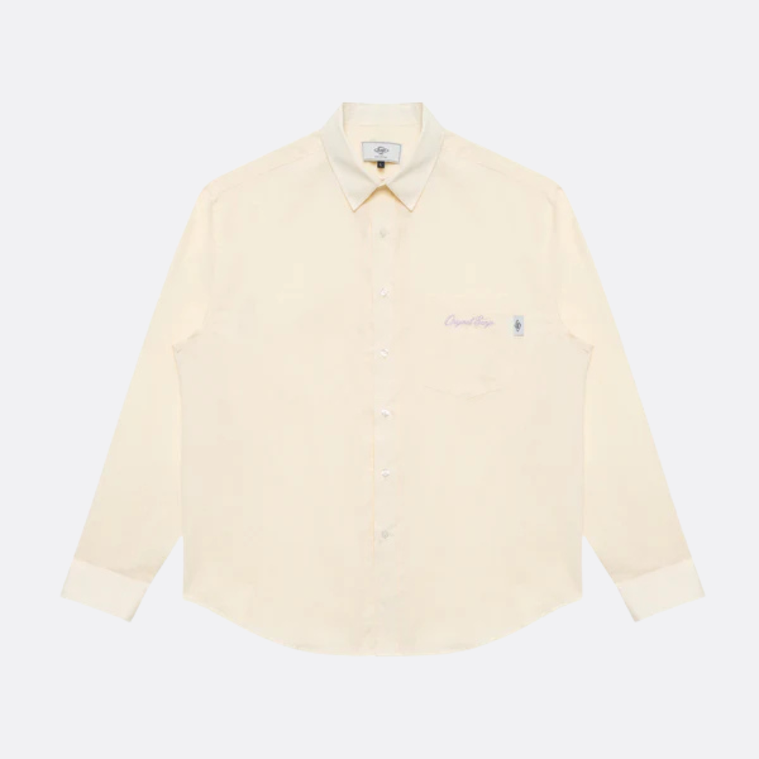 Sanjo Camisa de ajuste suelto // ecru