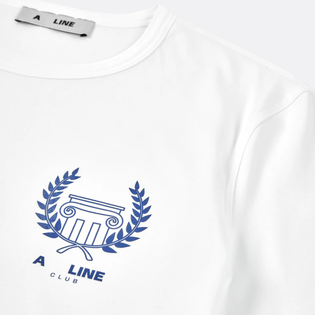 <PRODUCTTITLE> in White by A LINE.