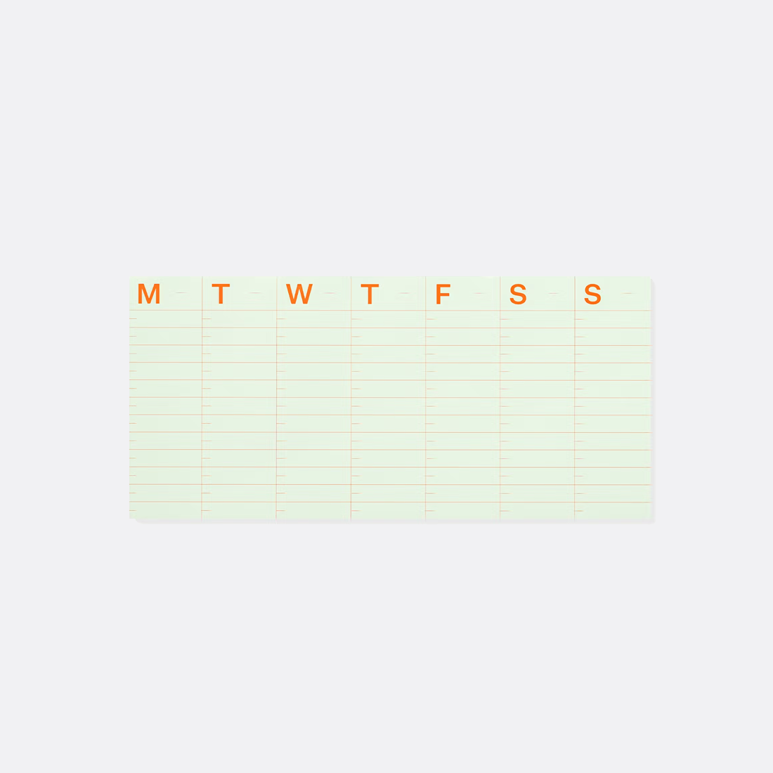 Large Time-Block Notepad
