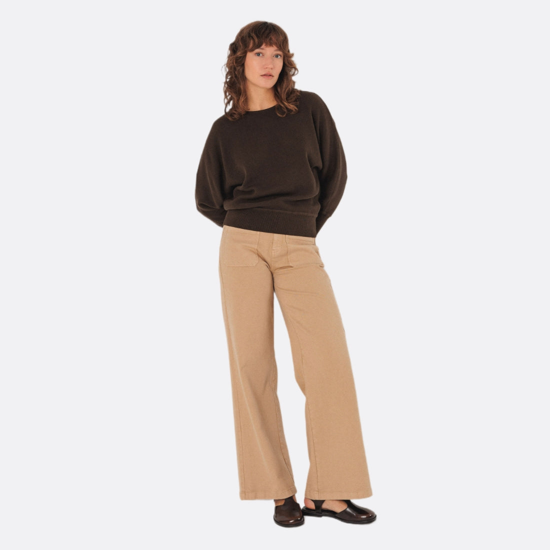 <PRODUCTTITLE> in Brown by SKFK.