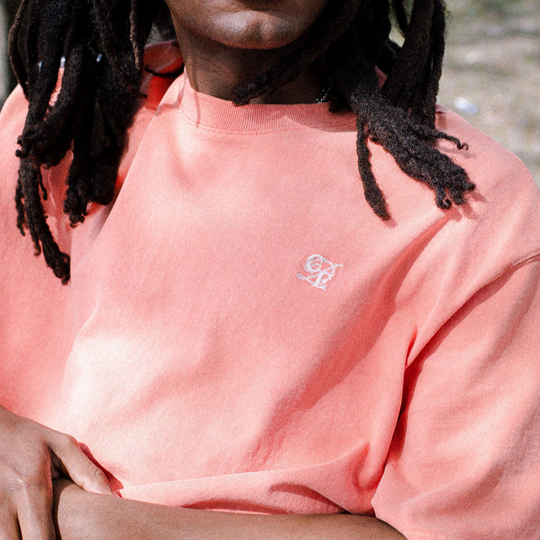 Sailing Rope Tee Pink Whased
