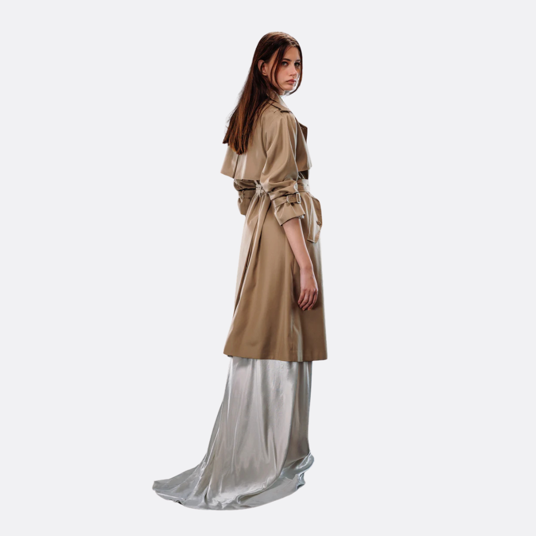 <PRODUCTTITLE> in Beige by A LINE.