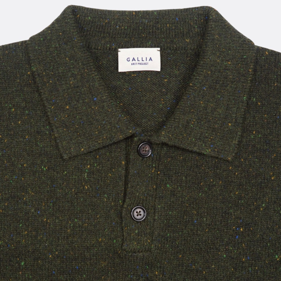 <PRODUCTTITLE> in Green by GALLIA KNITWEAR PROJECT.
