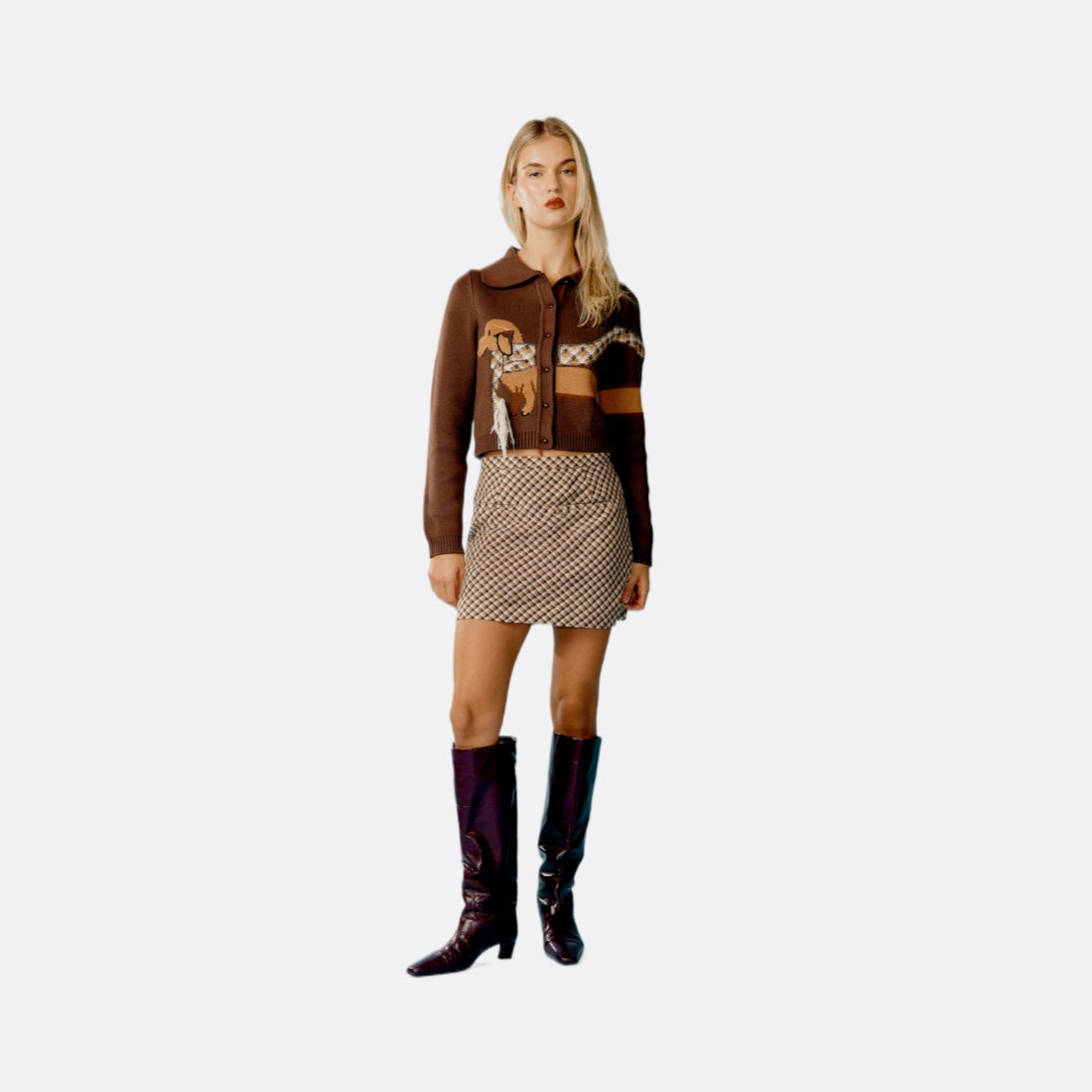 <PRODUCTTITLE> in Brown by House of Sunny.