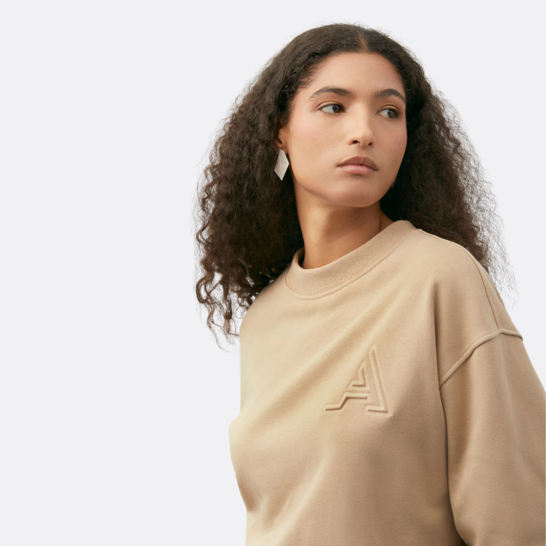 <PRODUCTTITLE> in Beige by A LINE.