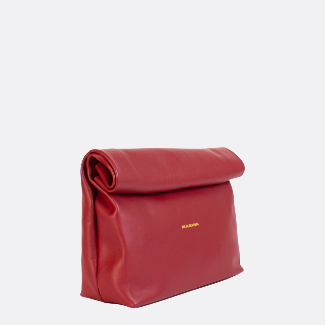 <PRODUCTTITLE> in Red by Marìna Brand.