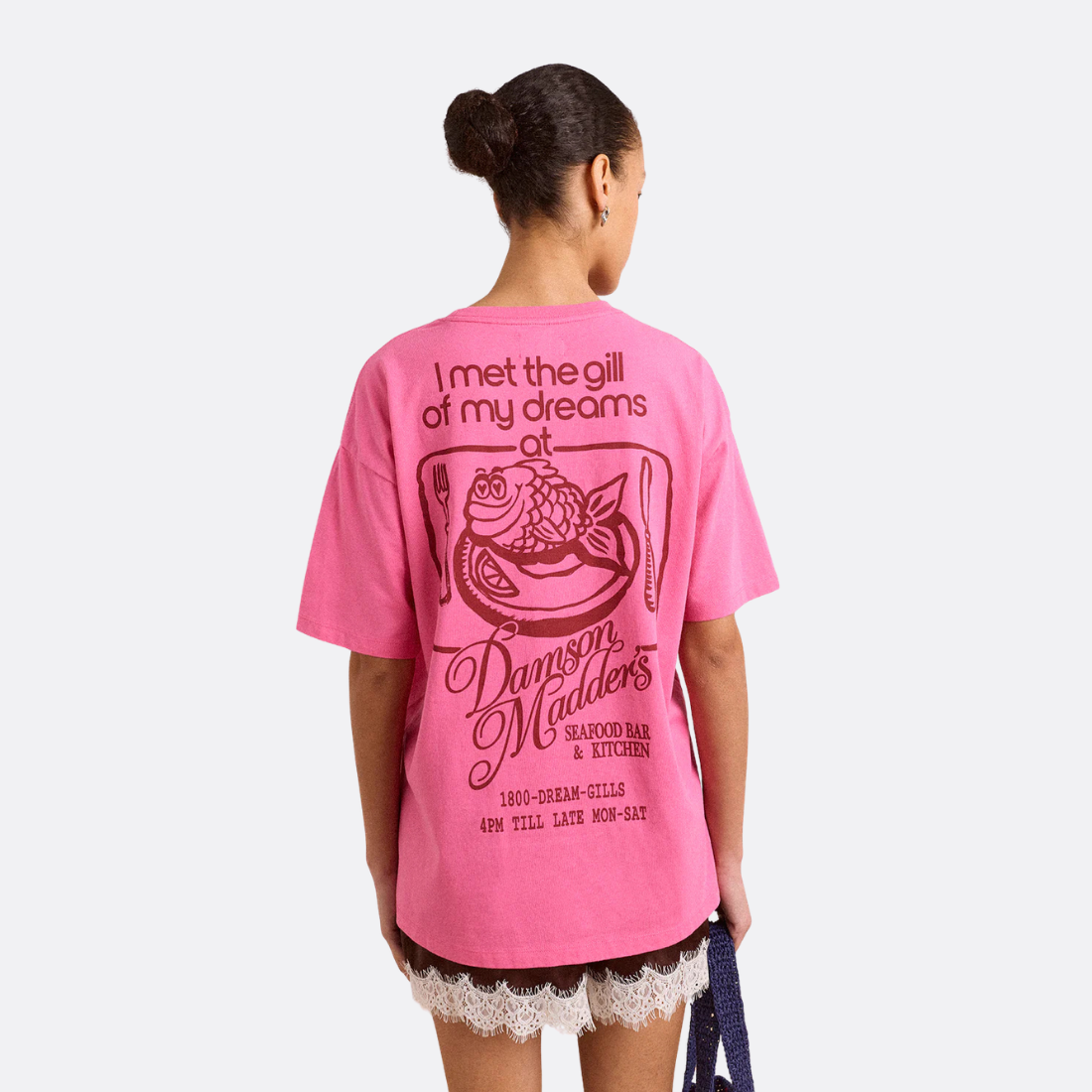 <producttitle> in Pink von Damson Madder.