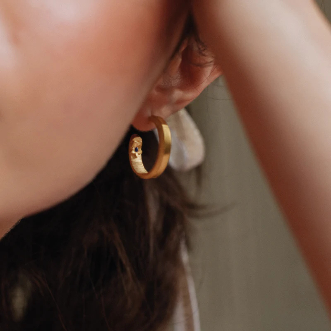 <PRODUCTTITLE> in Blue by Sopro Jewellery.