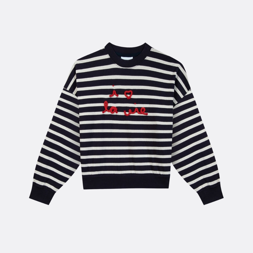 Petiet I Love La Vie Sweartshirt