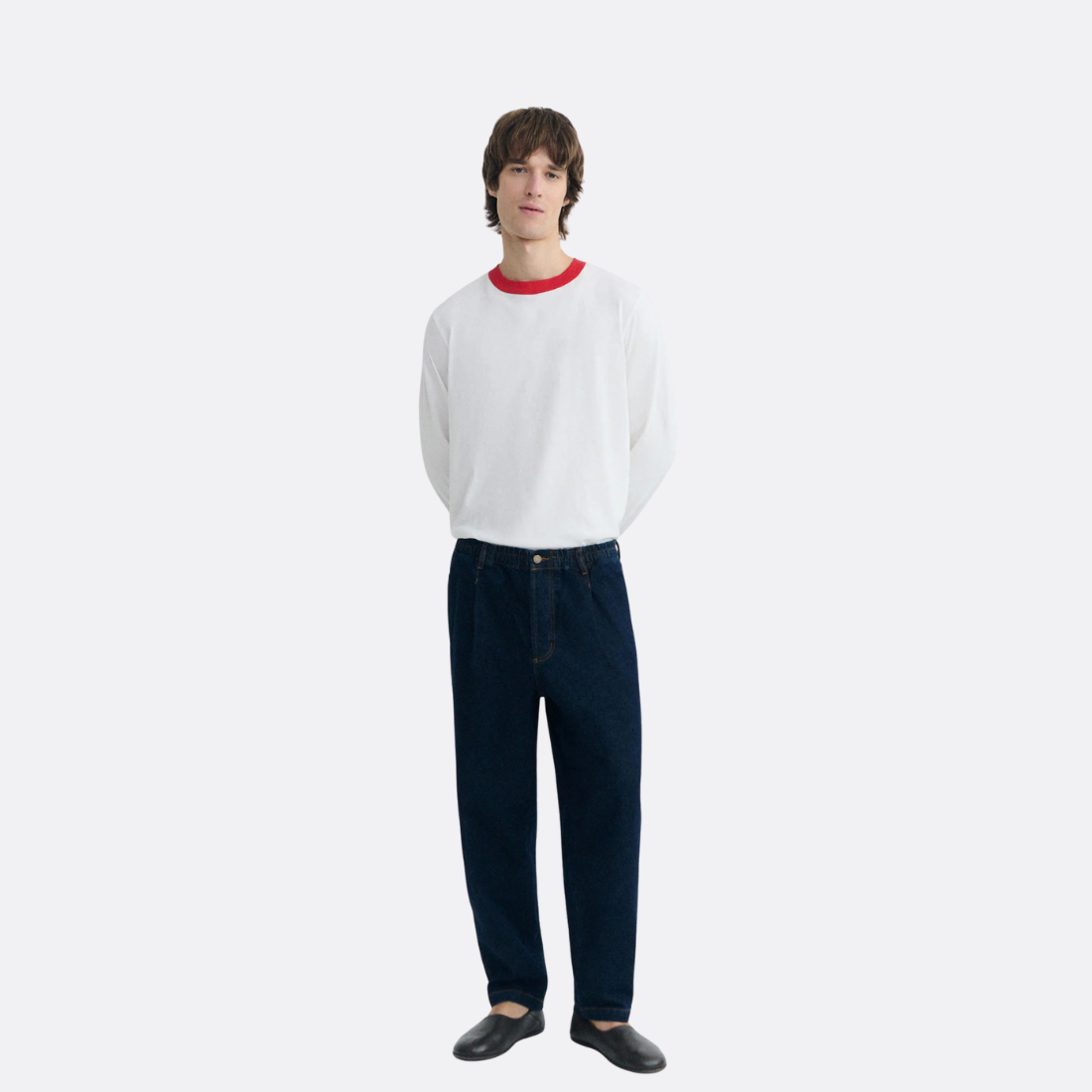 <PRODUCTTITLE> in White by Thinking Mu.