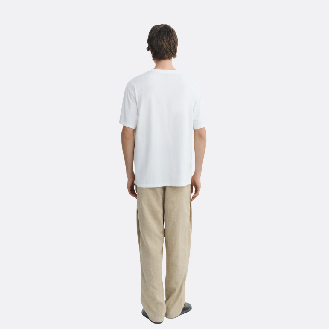 <PRODUCTTITLE> in White by Thinking Mu.