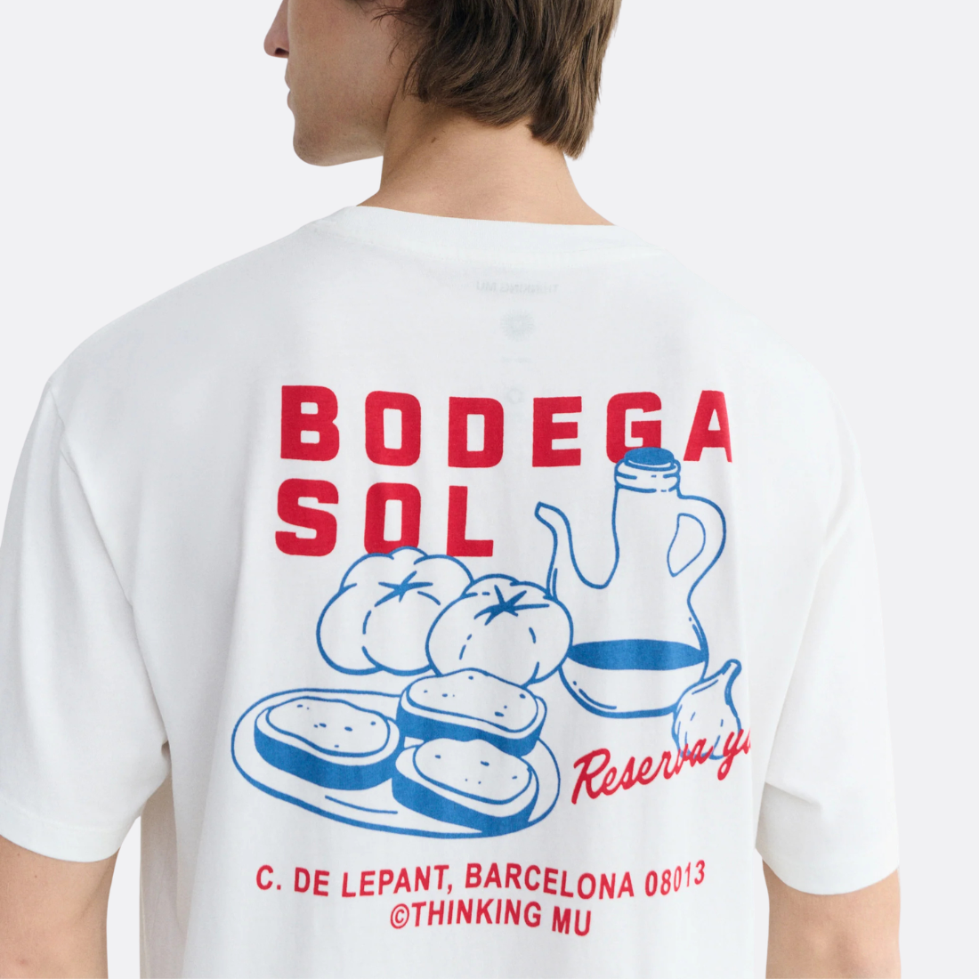 <PRODUCTTITLE> in White by Thinking Mu.