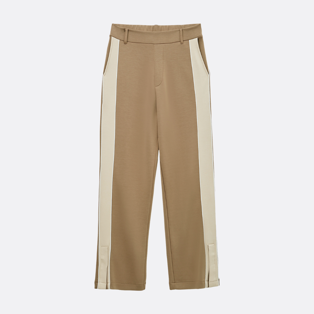 Pantalon tactile doux avec ceinture 360