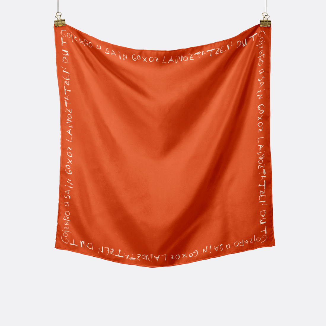 <PRODUCTTITLE> in Orange by SKFK.