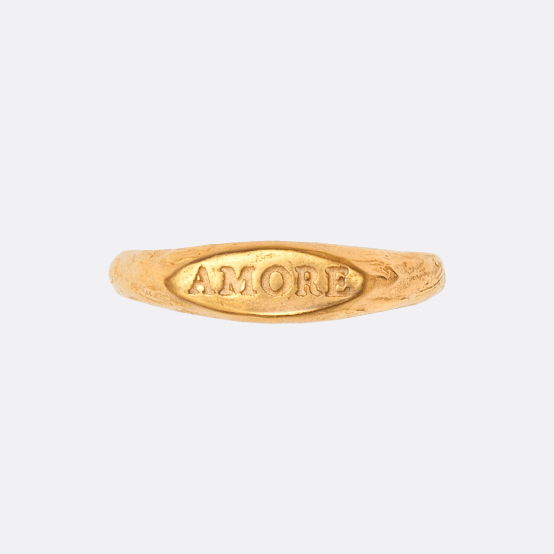 Amore Gold Signet Ring