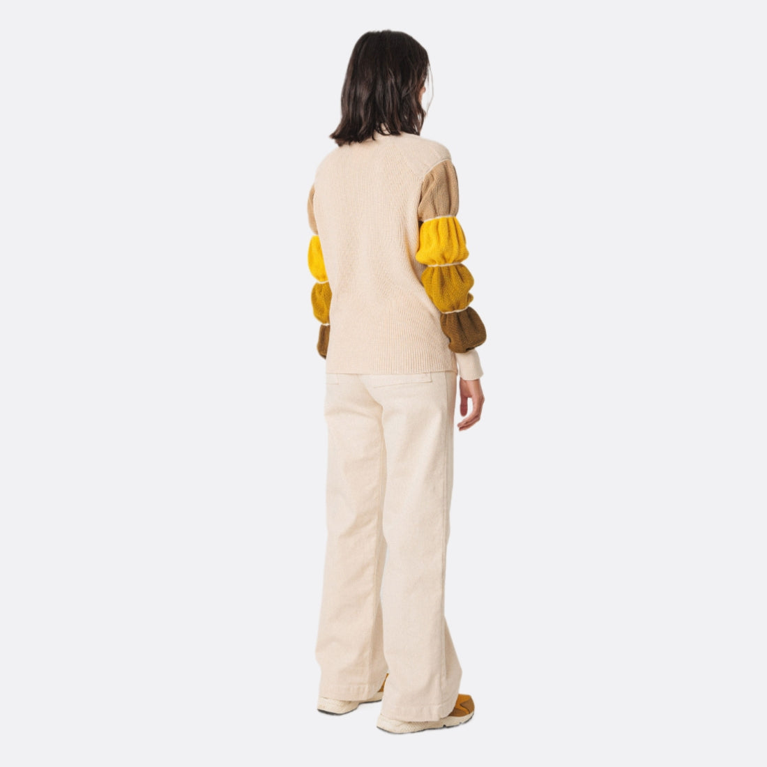 <PRODUCTTITLE> in Beige by SKFK.