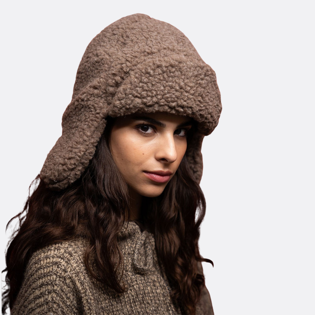 Chapeau de shearling de Tanaka