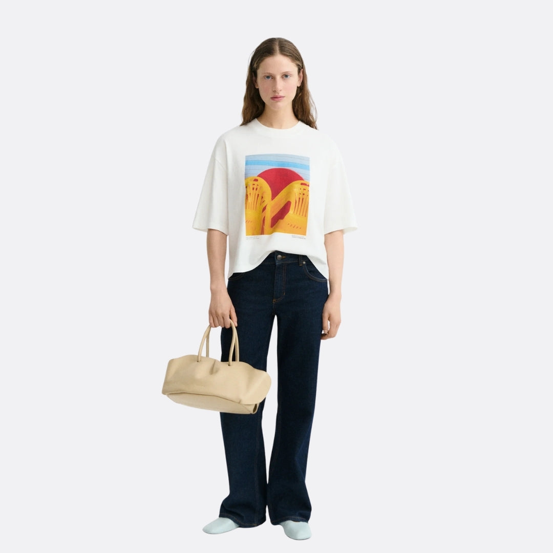 <PRODUCTTITLE> in White by Thinking Mu.