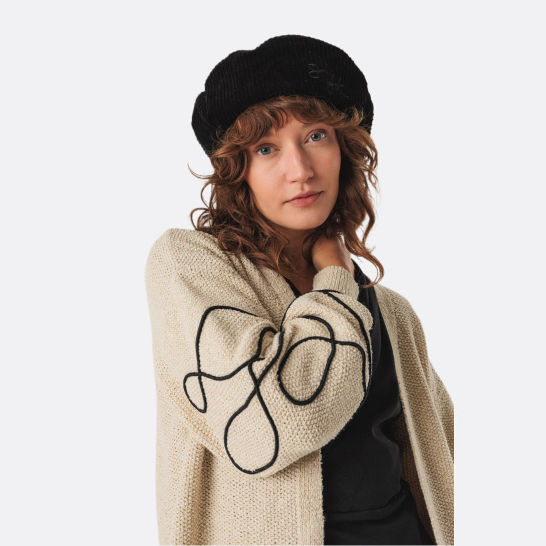 <PRODUCTTITLE> in Beige by SKFK.