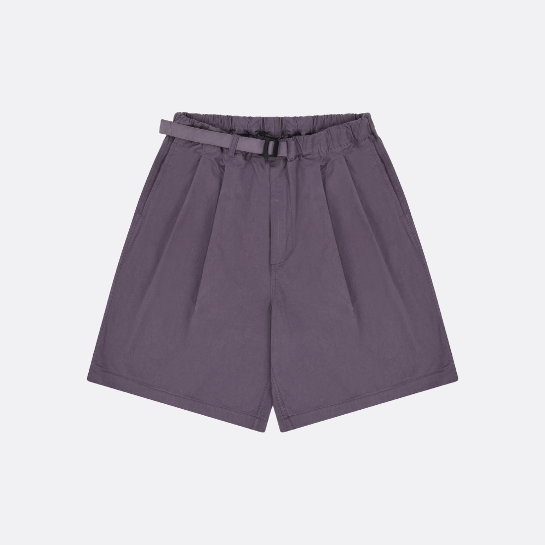 Two Tuck Wide Half Pants