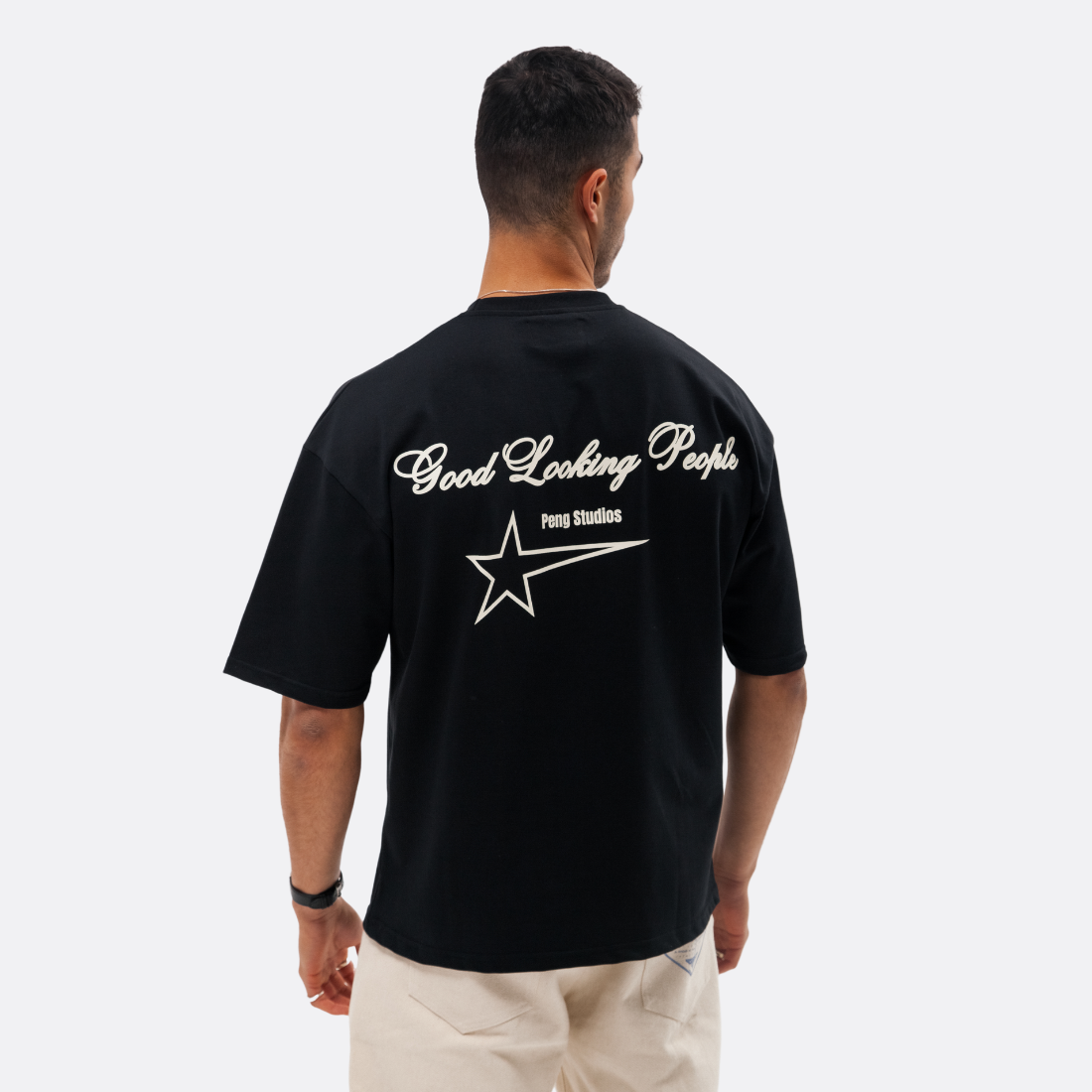 <PRODUCTTITLE> in Black by PENG THE BRAND.
