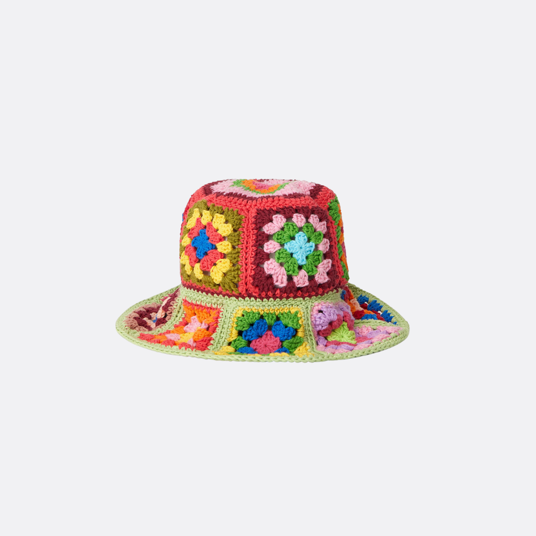 Crochet Rainbow Hat