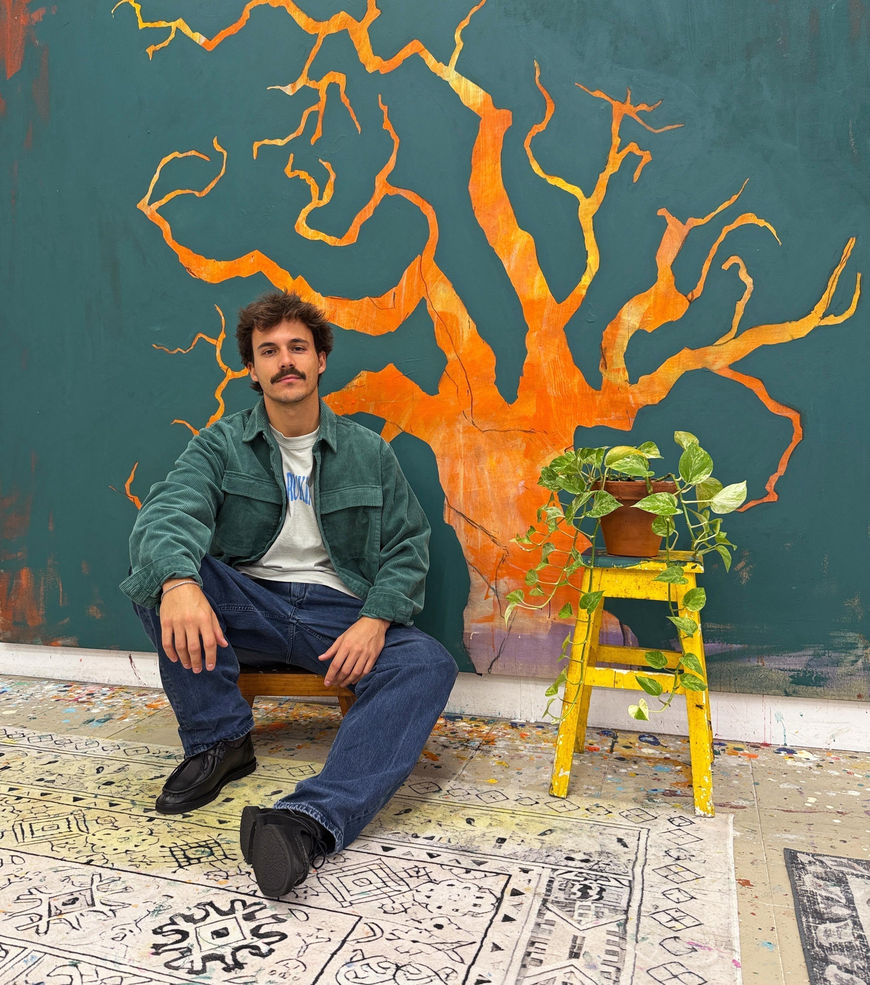 What happens when an artist steps into a fashion space?