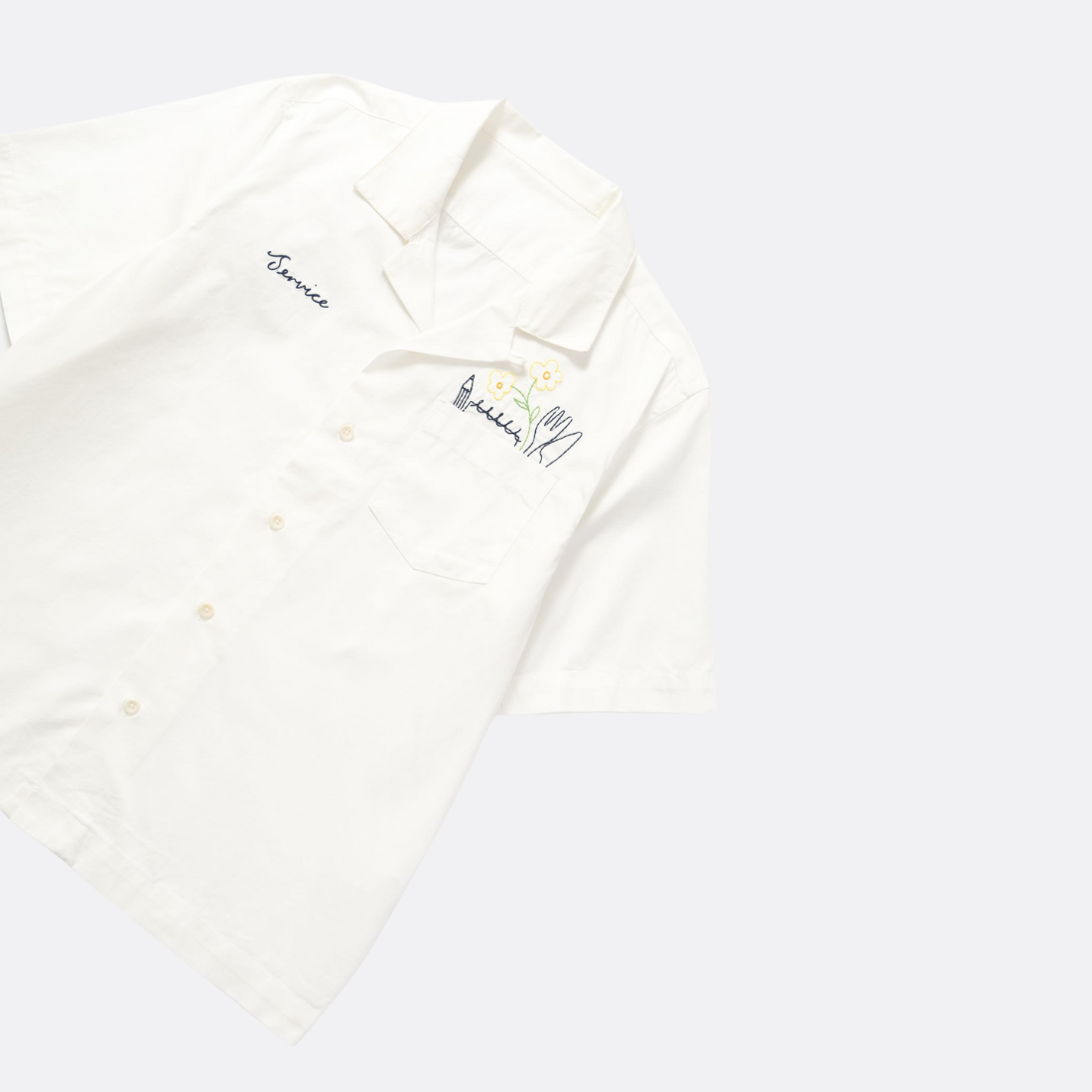 <PRODUCTTITLE> in White by Service Work.