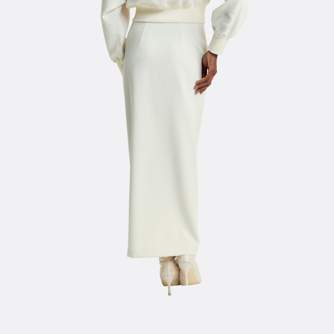 Midi Zipper Skirt