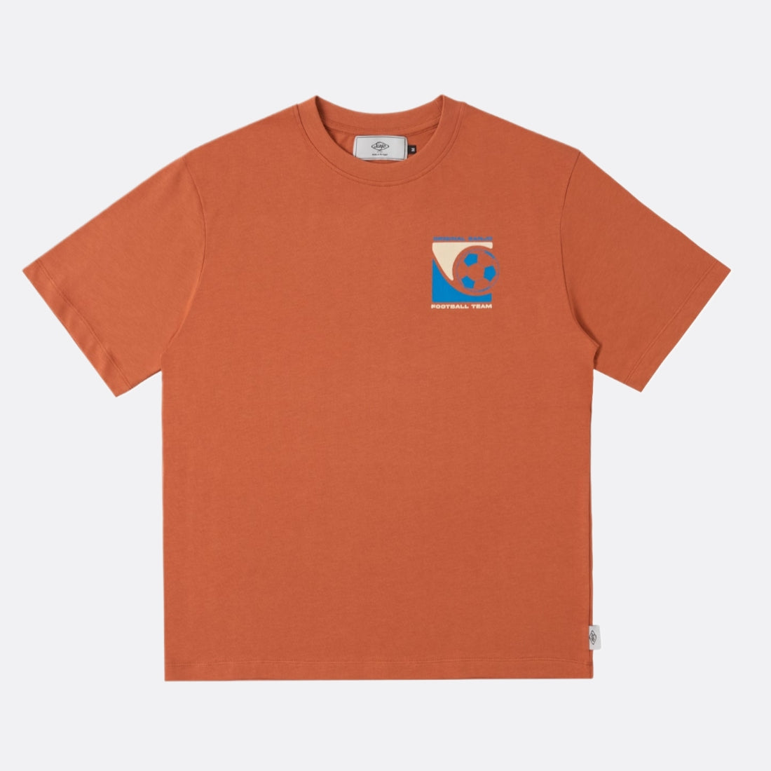 Sanjo Football T-shirt // Brick