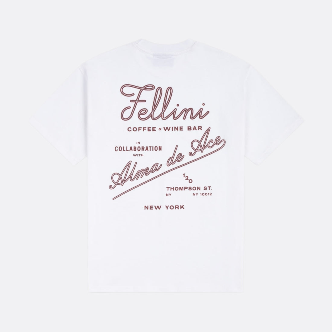 Alma de Ace X Fellini Back Graphic | BLANCO
