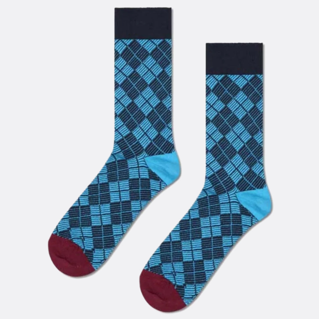 Mini Argyle Jaquard Sock
