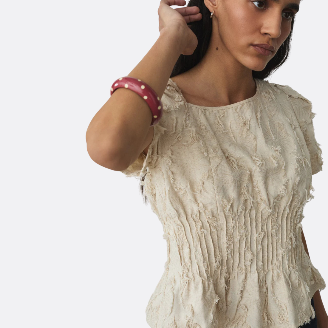 <PRODUCTTITLE> in Beige by Laagam.