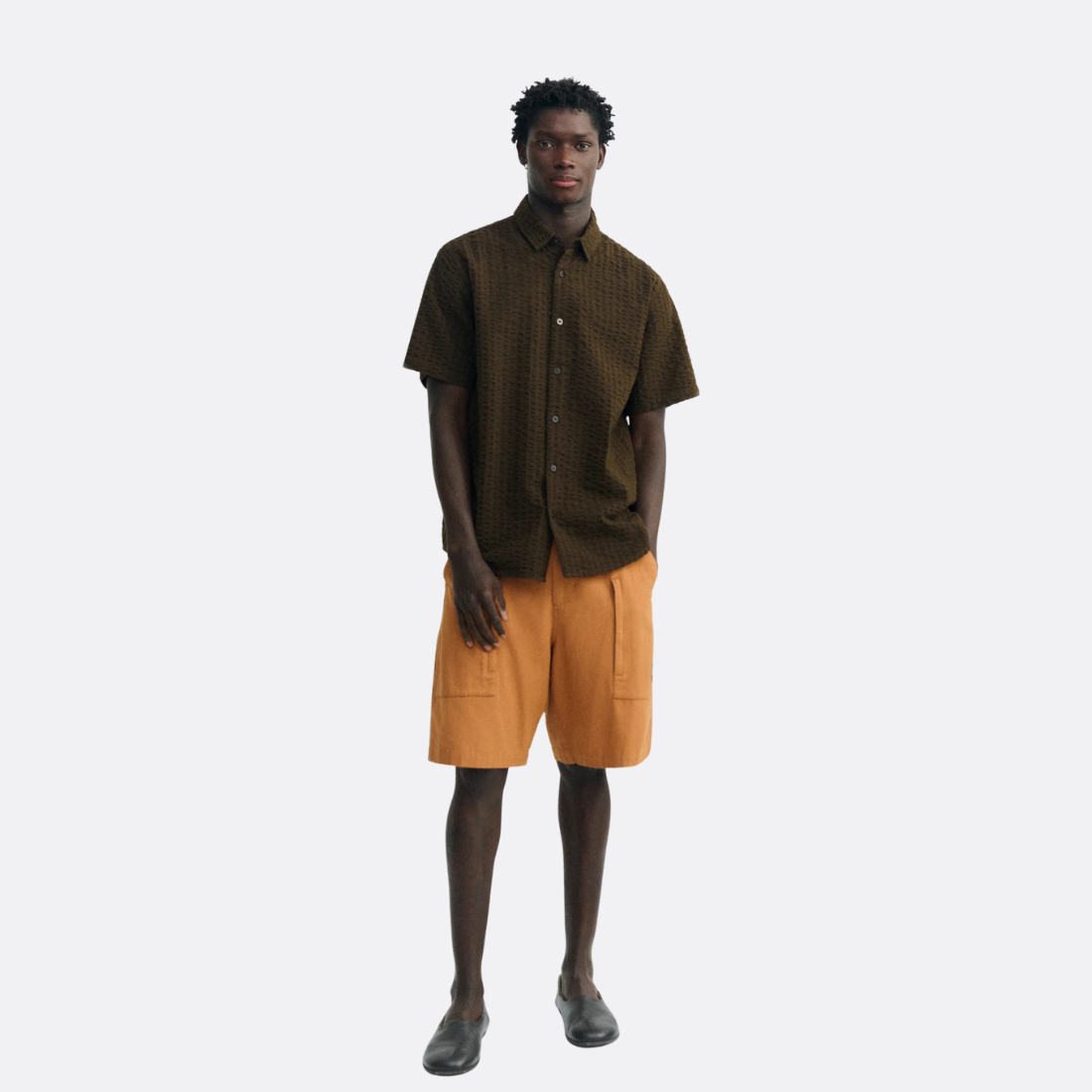 <PRODUCTTITLE> in Brown by Thinking Mu.