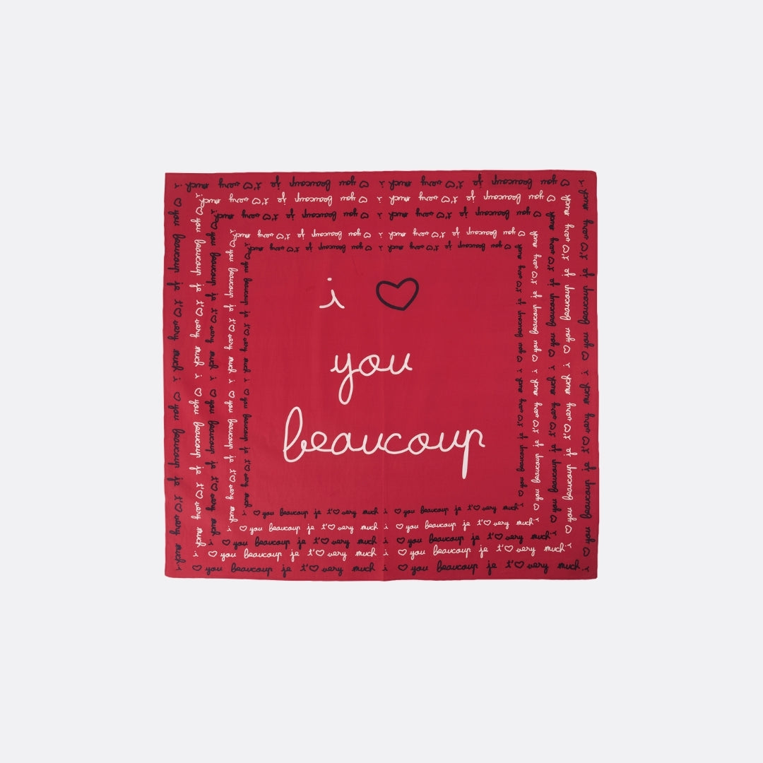 Lampue I Love You Beaucoup Bandana