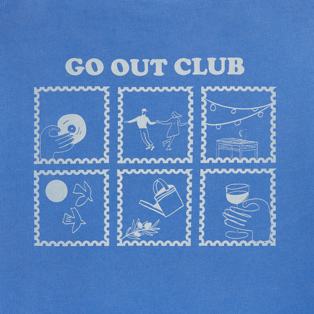 <PRODUCTTITLE> in Blue by Base Club.