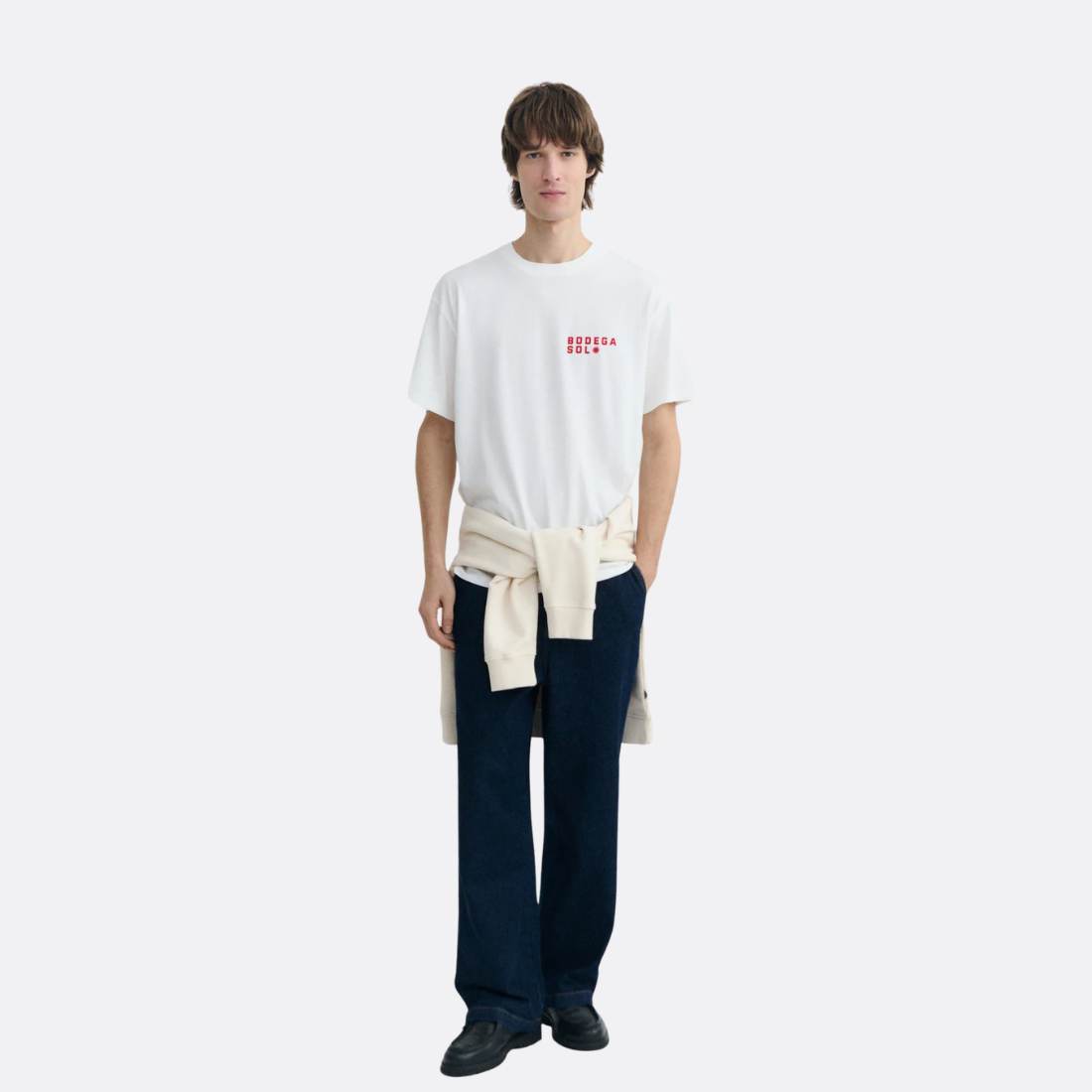 <PRODUCTTITLE> in White by Thinking Mu.