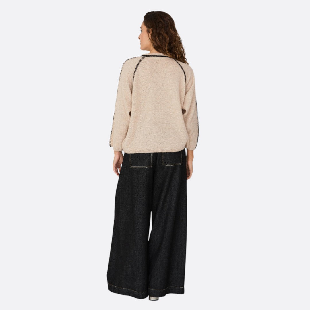 <PRODUCTTITLE> in Beige by SKFK.