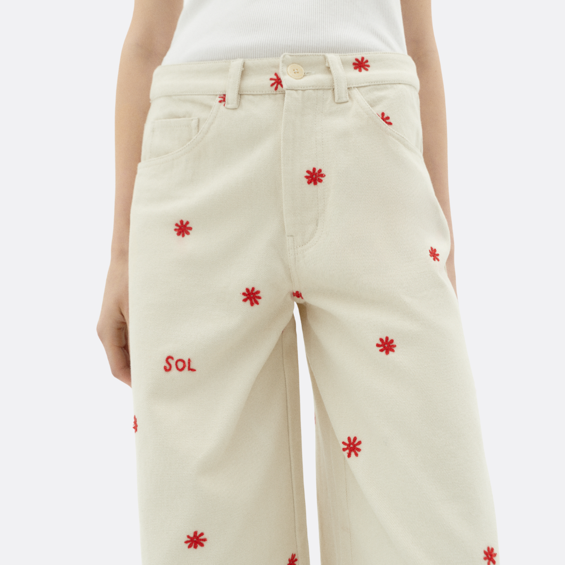 <PRODUCTTITLE> in White by Thinking Mu.
