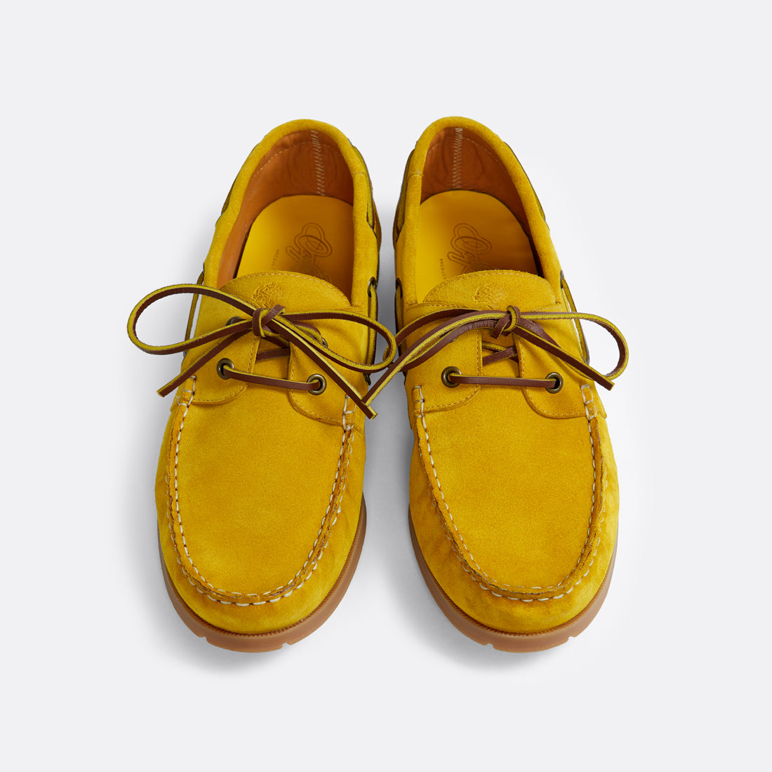 Summer Boat Shoes Mustard