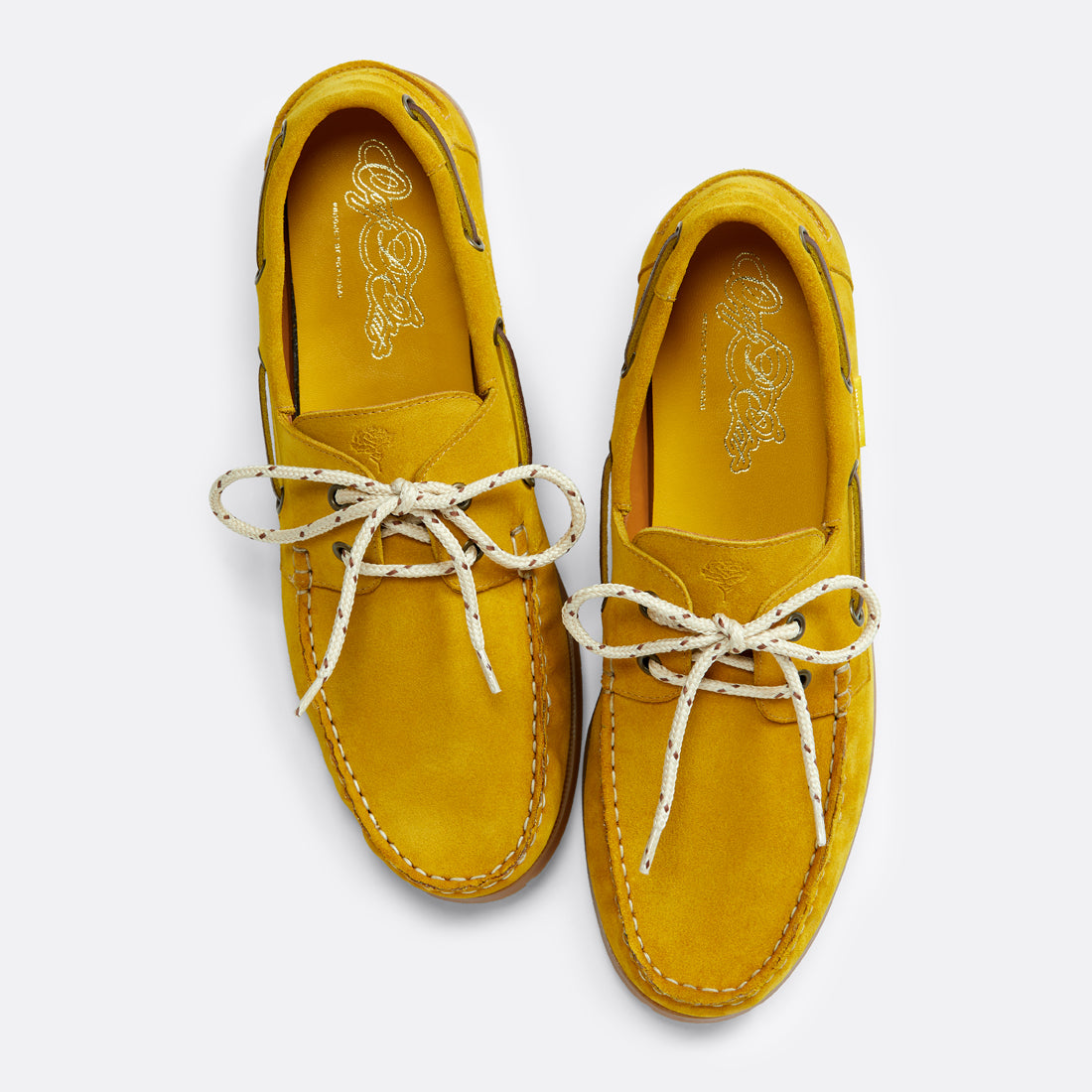 Summer Boat Shoes Mustard