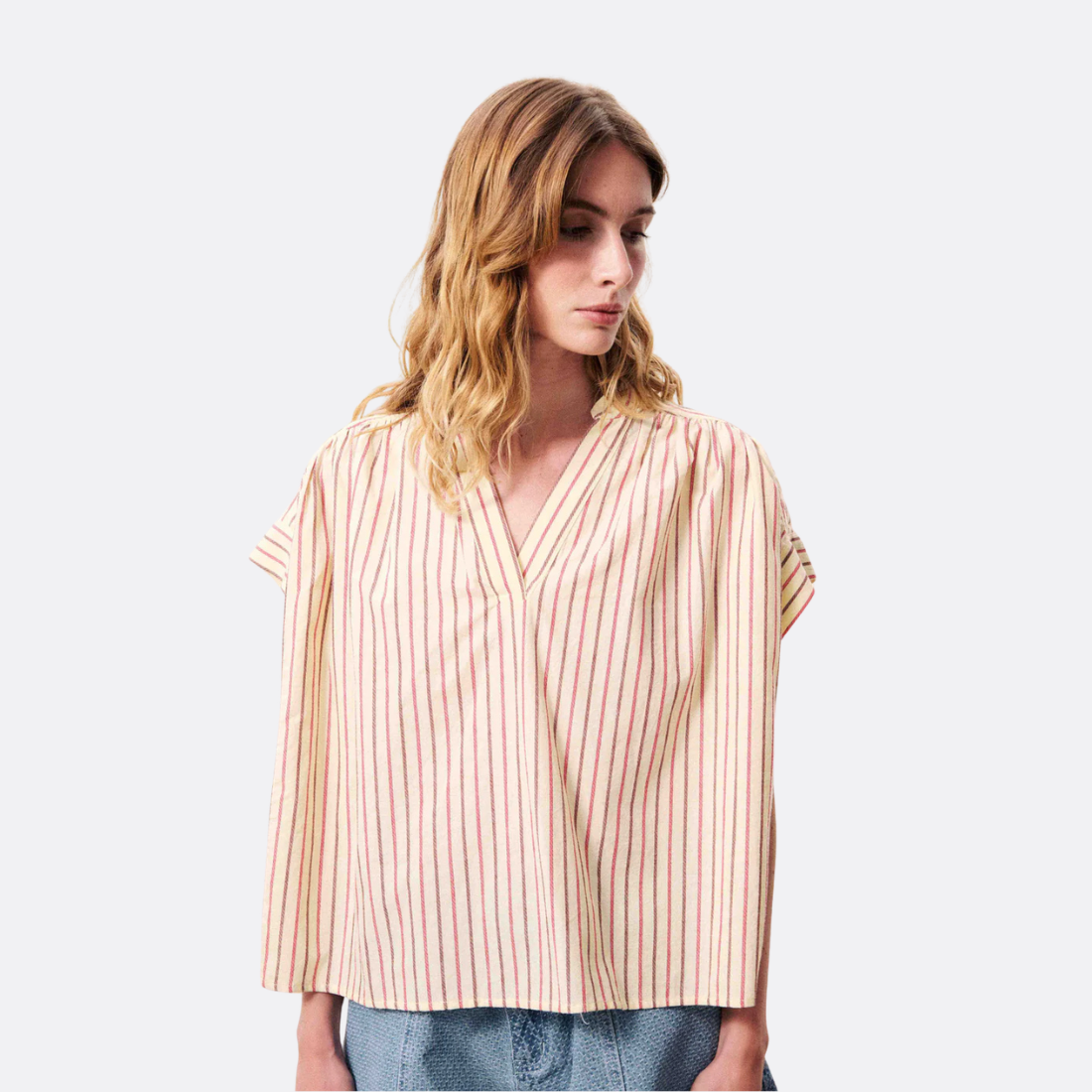 Blusa Bonaia Mantequilla
